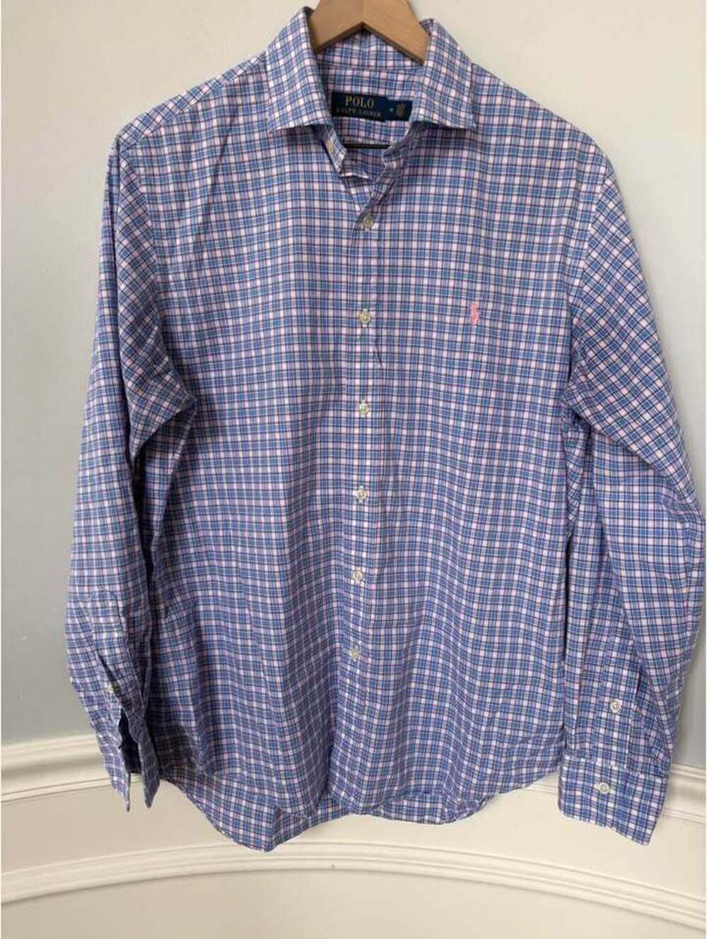 Polo Ralph Lauren Men's Medium Plaid Button Down Shirt